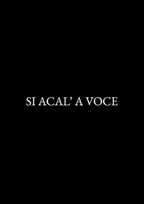 Si acal' a voce poster