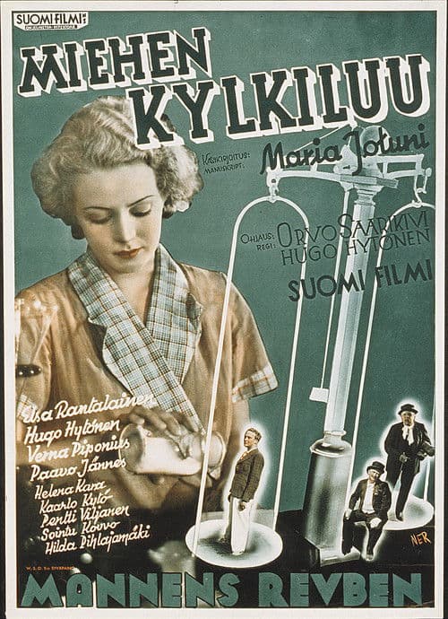 Miehen kylkiluu poster