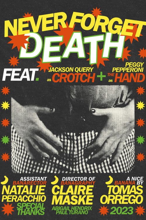 Never forget death poster