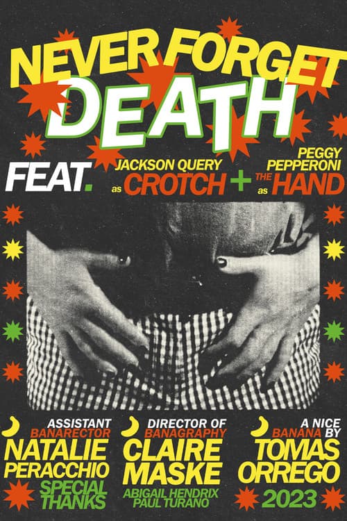 Never forget death poster