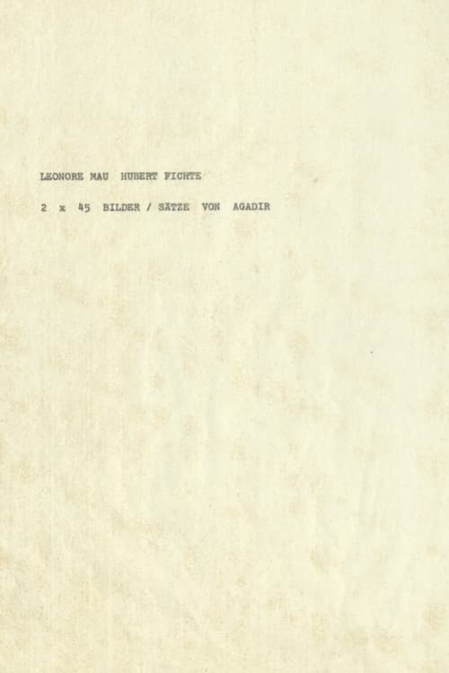 2 x 45 Bilder / Sätze von Agadir poster