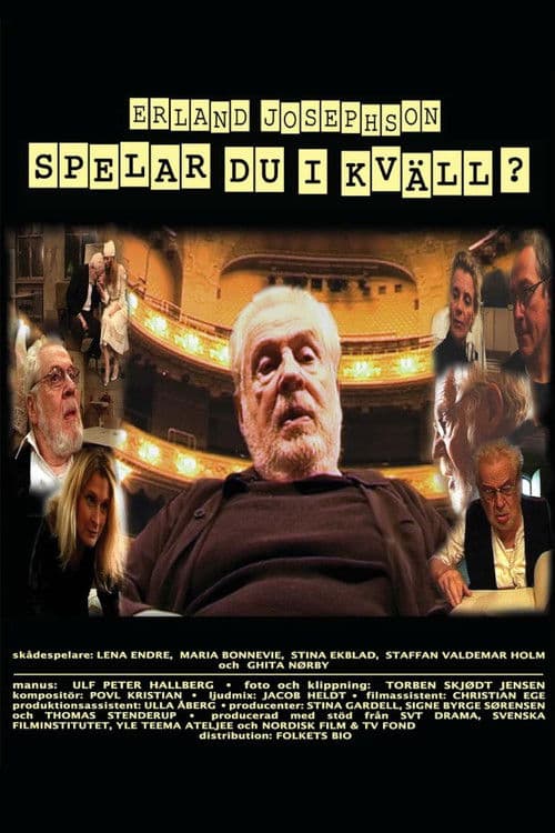 Spelar du ikväll? poster