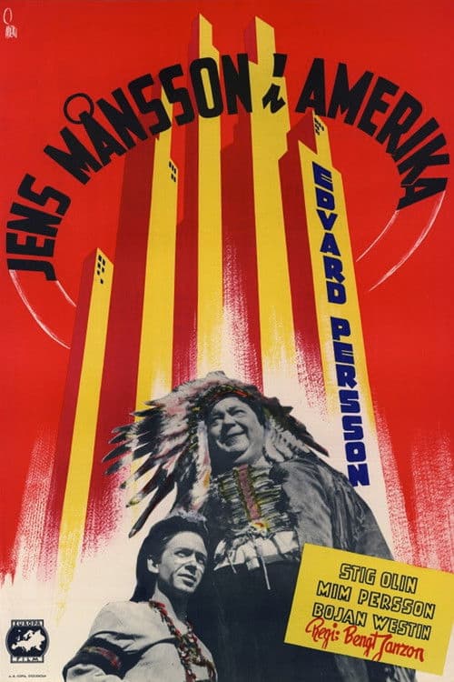 Jens Mons in America poster