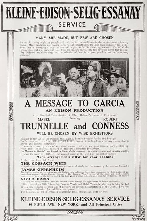 A Message to Garcia poster