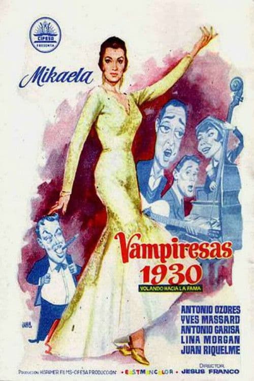 Vampiresas 1930 poster