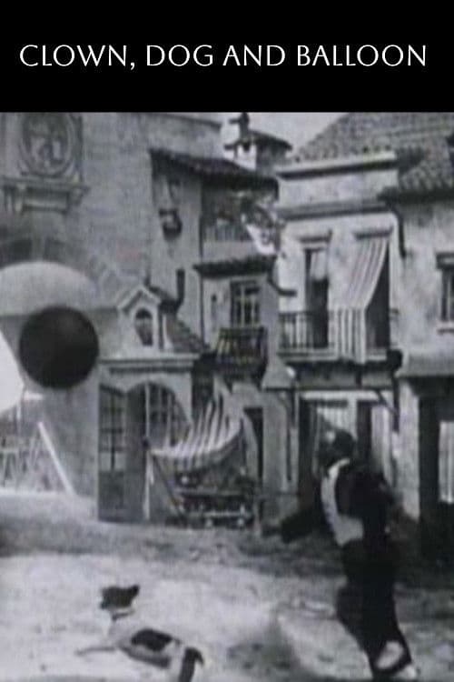 Clown, Dog and Balloon poster