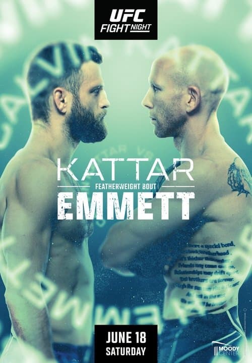 UFC on ESPN 37: Kattar vs. Emmett poster
