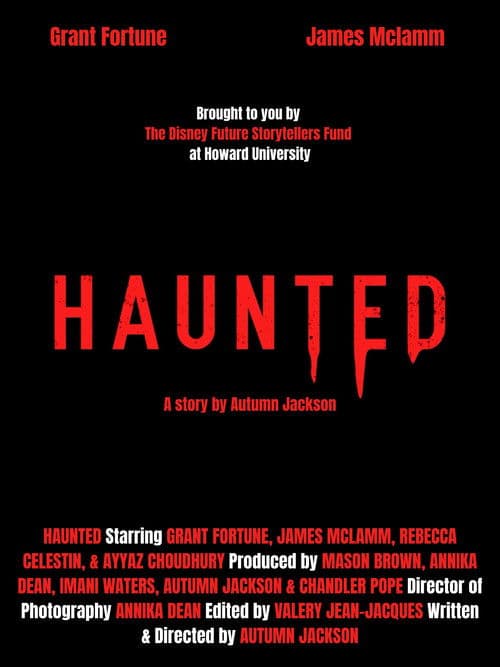 Haunted poster