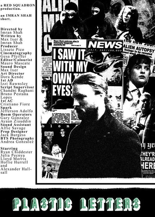 Plastic Letters poster