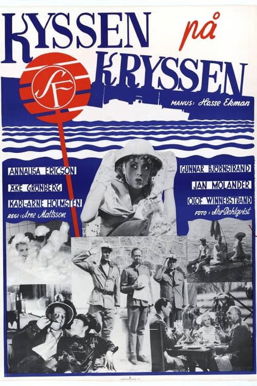 Kyssen på kryssen poster