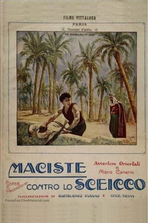 Maciste contro lo sceicco poster