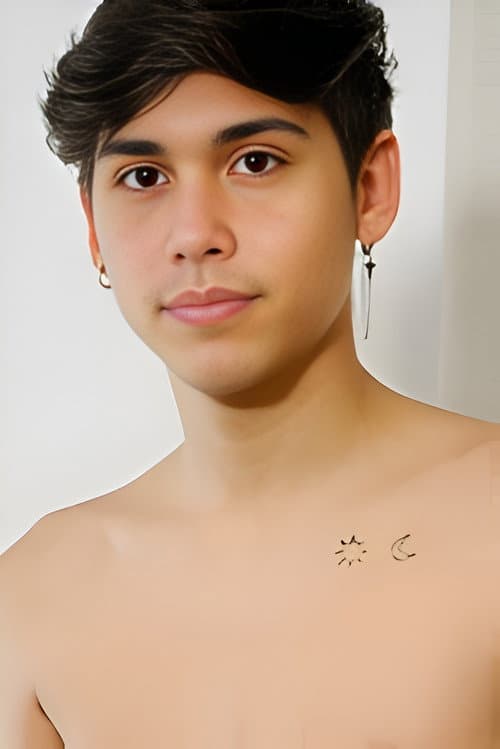 Calm profile photo