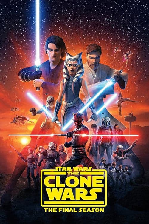 Star Wars: The Clone Wars - The Siege of Mandalore poster