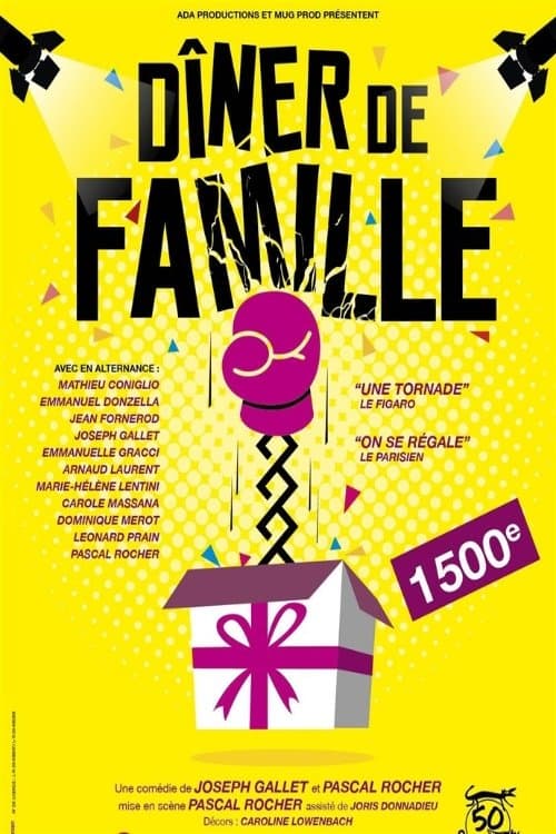 Dîner de famille poster