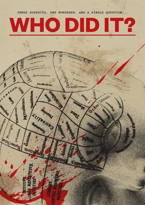 Who did it? poster