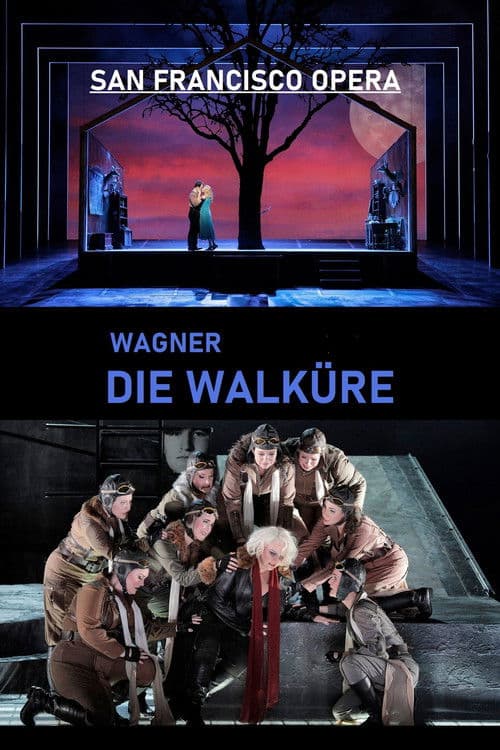 Die Walküre - San Francisco Opera poster
