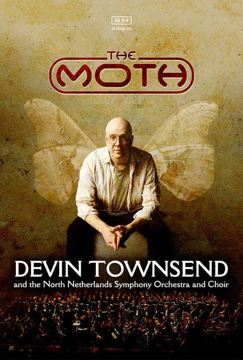 Devin Townsend: The Moth poster