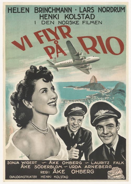 Vi flyger på Rio poster