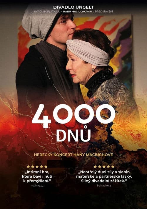 4000 dnů poster