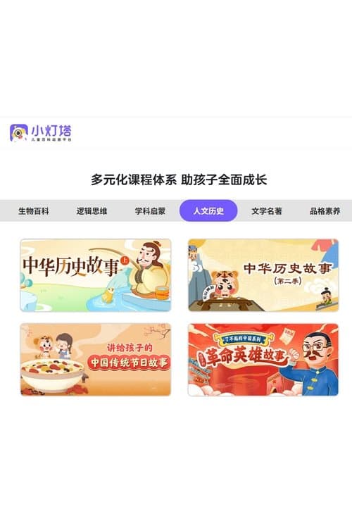 小灯塔-讲给孩子的成语故事