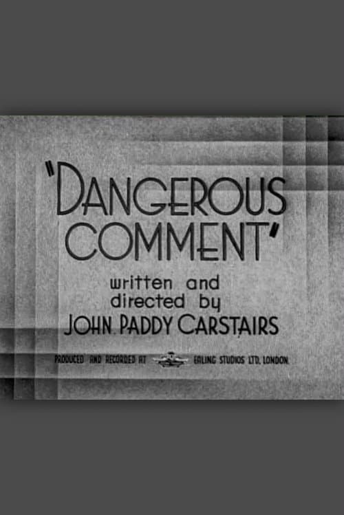 Dangerous Comment poster