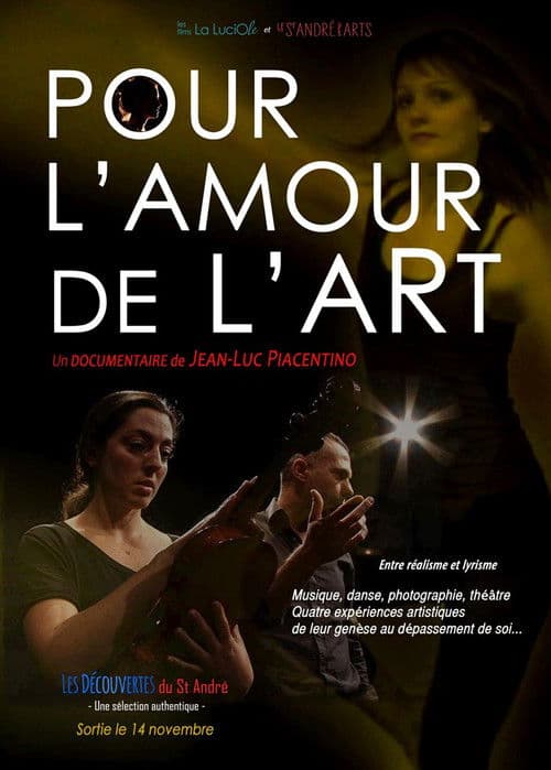 Pour l'amour de l'art poster