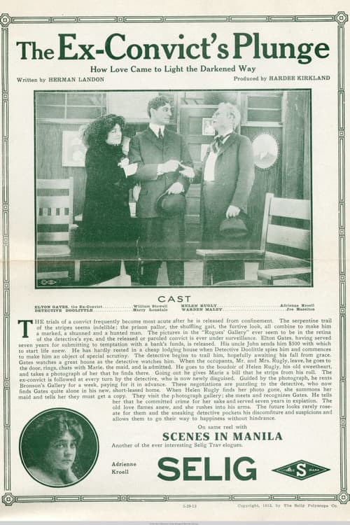 The Ex-Convict's Plunge poster