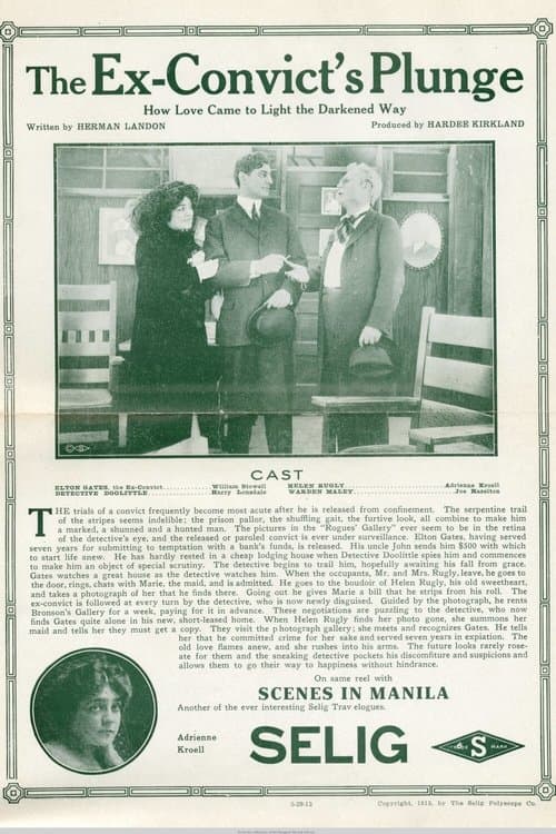 The Ex-Convict's Plunge poster