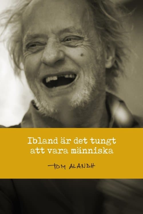 Ibland är det tungt att vara människa poster