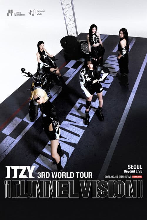 ITZY 3rd World Tour Tunnel Vision in Seoul poster