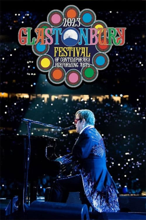 Elton John - Glastonbury 2023 poster
