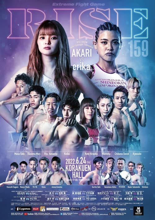 RISE 159 poster