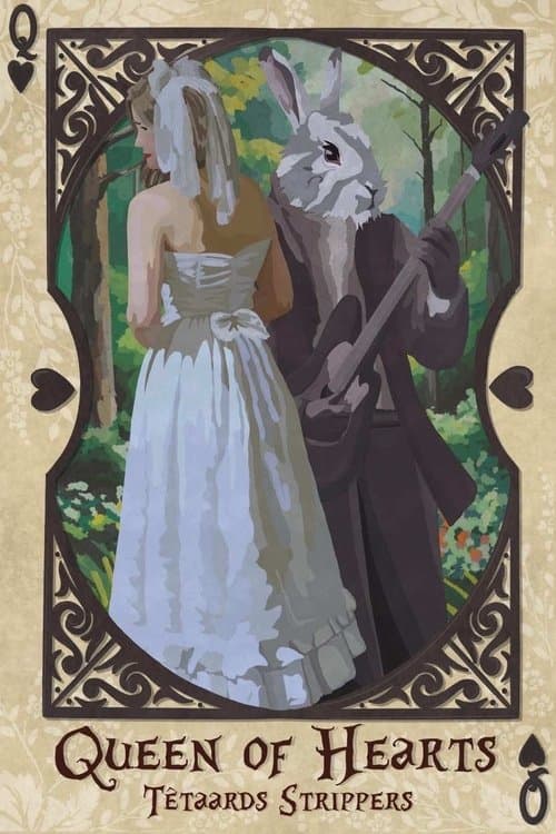 Queen of hearts - Têtaards Strippers poster