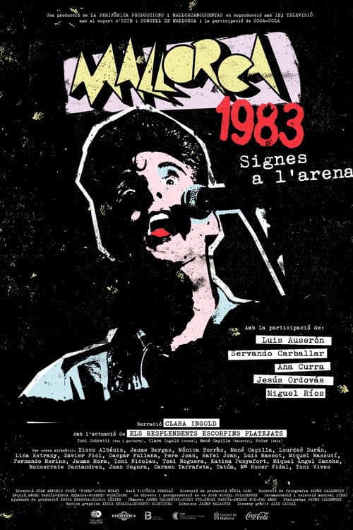 Mallorca 1983. Signes a l'arena poster