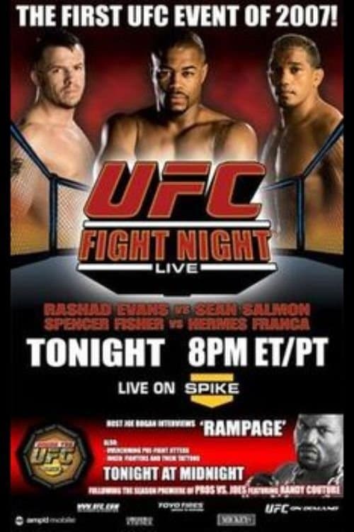 UFC Fight Night 8: Evans vs. Salmon poster