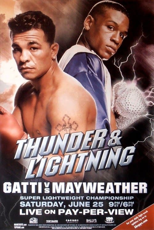 Arturo Gatti vs. Floyd Mayweather Jr. poster