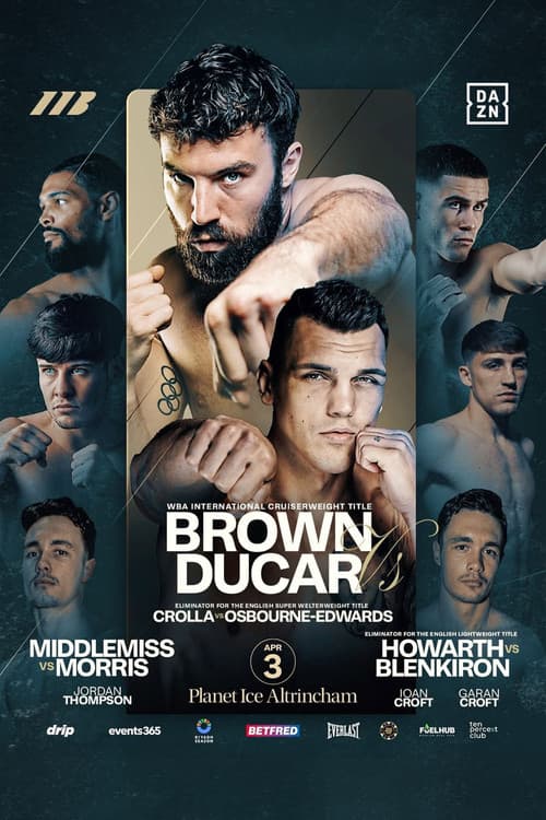 Pat Brown vs. Vasil Ducar poster