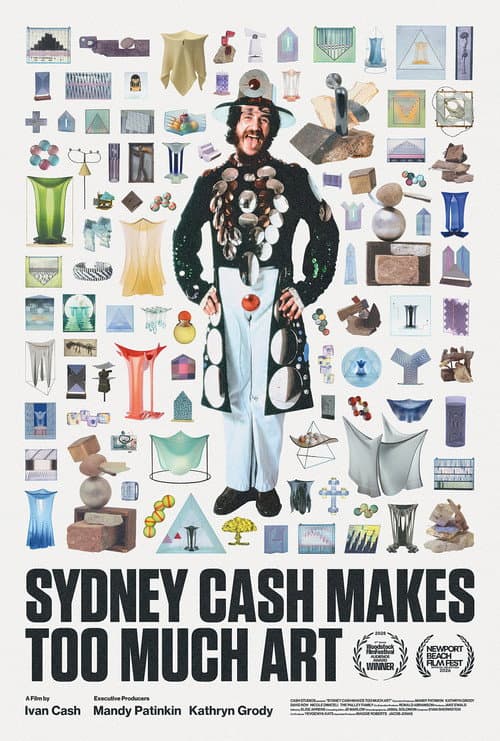SYDNEY CASH MAKES TOO MUCH ART poster