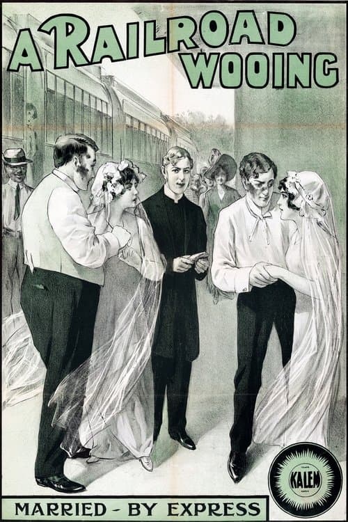 A Railroad Wooing poster