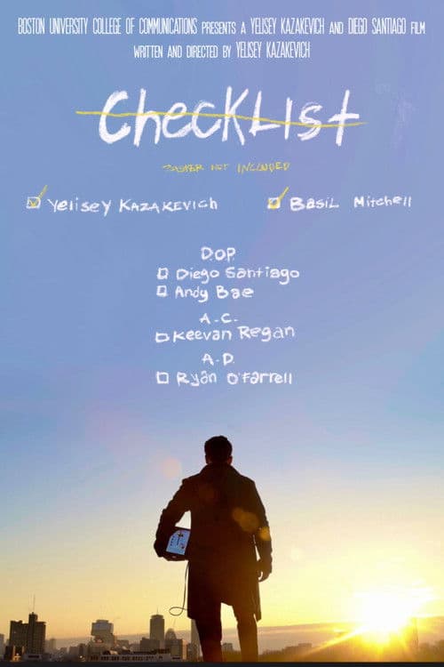 Checklist poster