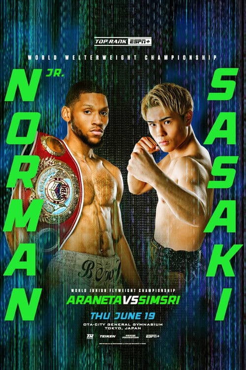 Brian Norman Jr vs. Jin Sasaki poster