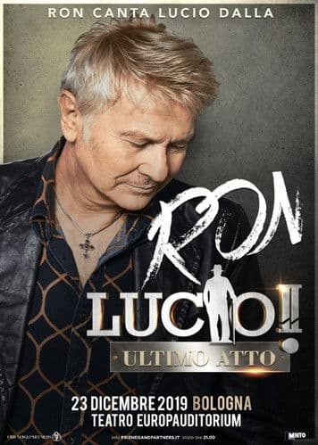 Ron - Lucio! Il tour poster