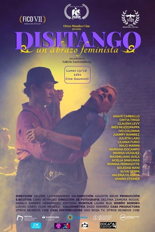 Disitango, A Feminist Hug poster