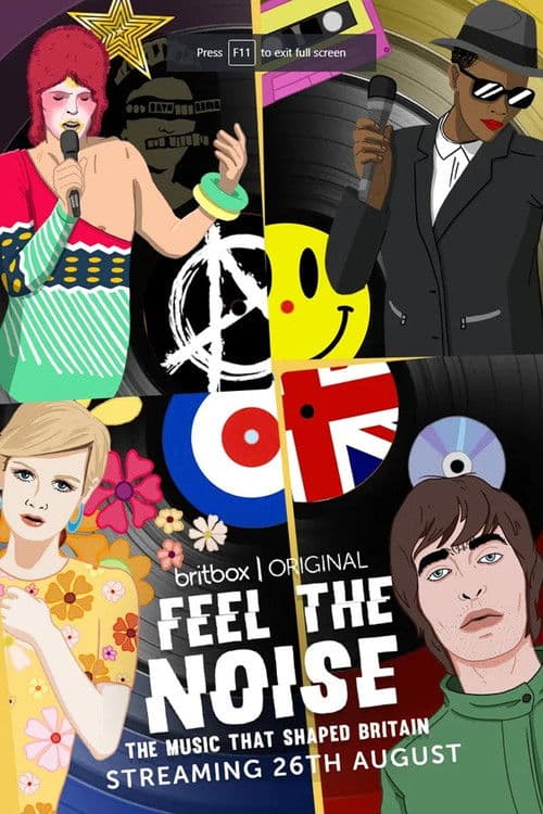 Feel The Noise: The Music That Shaped Britain poster
