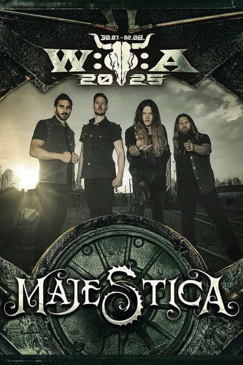 Majestica: Live at Wacken '25 poster