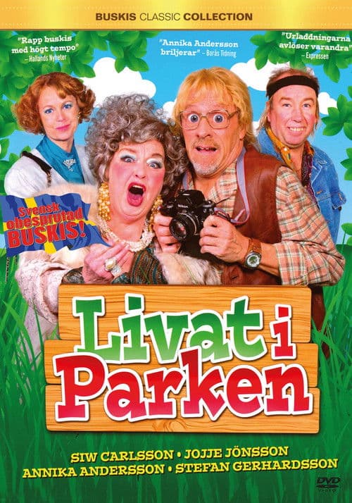 Livat i parken poster