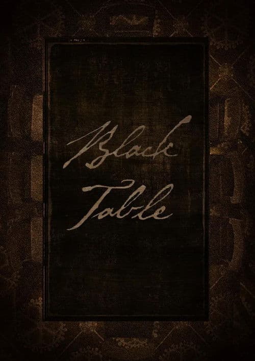 Black Table poster