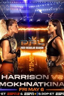 PFL 2022 #3: Regular Season - Harrison vs. Mokhnatkina poster