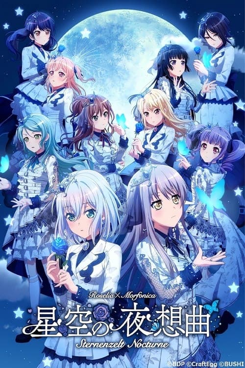 BanG Dream! 11th☆LIVE DAY2 : Roselia×Morfonica「Sternenzelt Nocturne」 poster