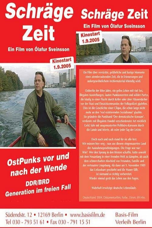 Schräge Zeit poster